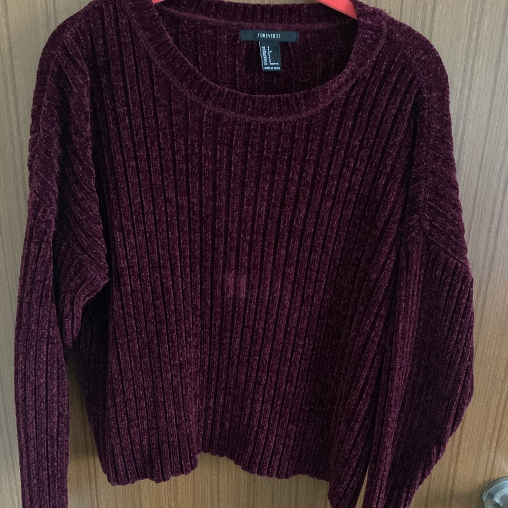Chenille sweater